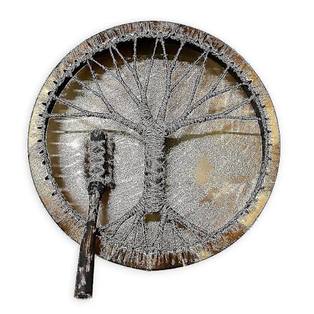 Livets Tre Sjaman Tromme Håndlaget Sibirsk Tromme Håndverk