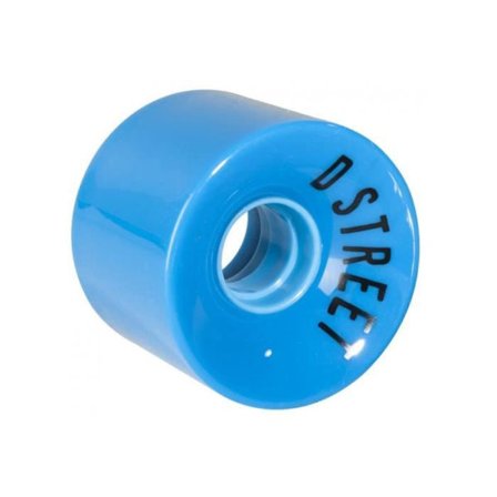 Hjul til Cruiser Skateboard D-Street 59 Cent 78A - 59mm Blå