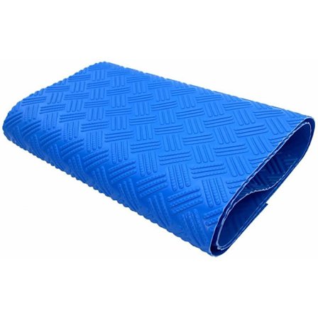 Skridsikker pool stige måtte, skridsikker pool trin måtte, skridsikker tekstureret pool stige måtte svømmebassin tilbehør (polsk mønster 60x23cm)