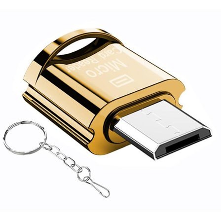 Typ-C/Micro USB/Lighting mini mobiltelefon kortläsare höghastighets TF-kort OTG-kortläsare