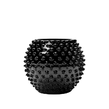 In Flore Cara Vas Krukor & vaser Svart 18 cm