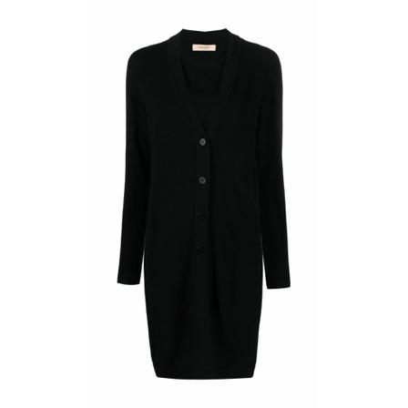 Twinset, Cardigans Czarny, Kobieta, Rozmiar: L