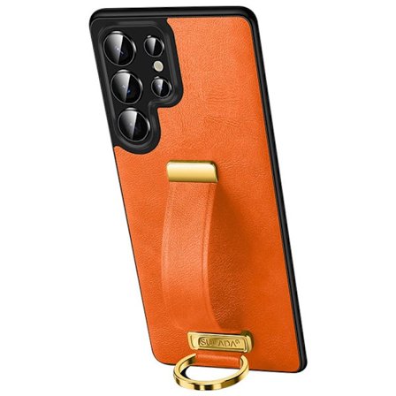 SULADA Fashion Series Mobilskal till Galaxy S25 Ultra Läder