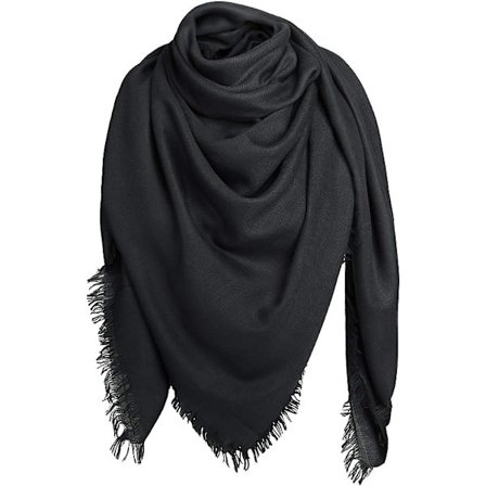 Kvinners bomull firkantet sjal Foulard skjerf for høst vinter