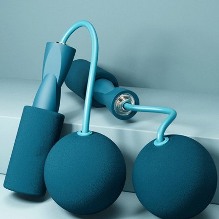 Trådløs hoppe reb med tunge bolde sport fitness træning bodybuilding motion hurtig hastighed overspring reb hjemme gym udstyr