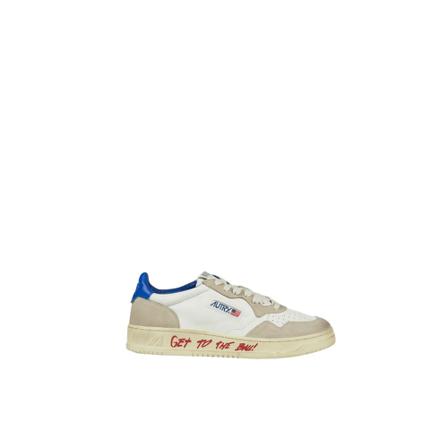 Autry Medalist Low Top Sneakers , Wit , Heren , Maat: 44 EU