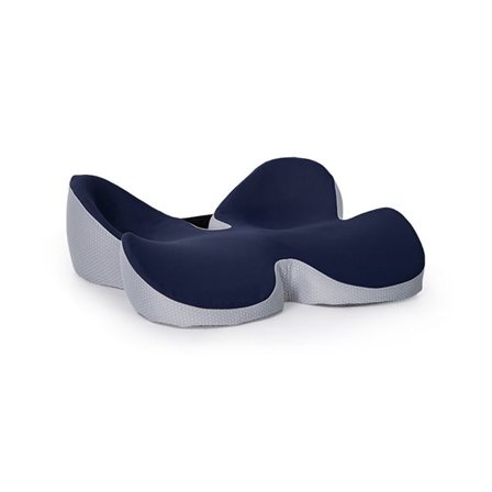 Sittkudde med Memory foam 45x36x13cm - Blå