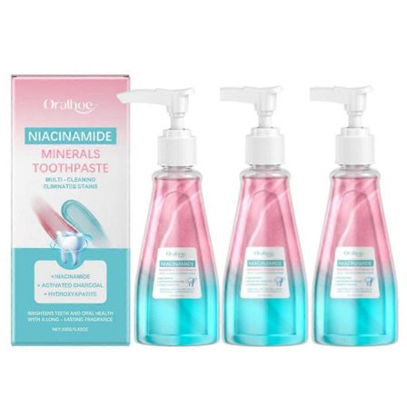 Niacinamid Tandblegningstandpasta - Tripel Blegning til Sensitive Tænder