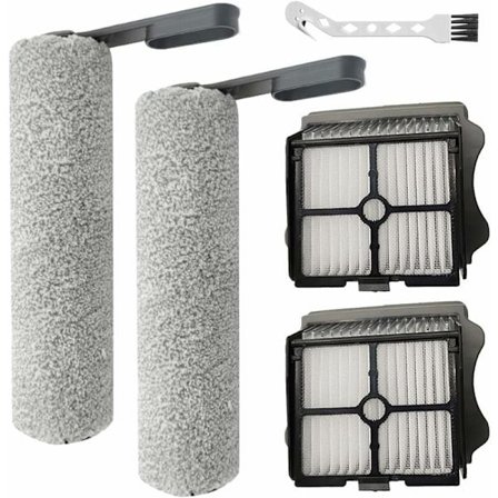 Tineco Floor One S5 / Floor One S5 Pro 2 våd/tør støvsuger udskiftningsbørstefilter tilbehørssæt (5 stk.)