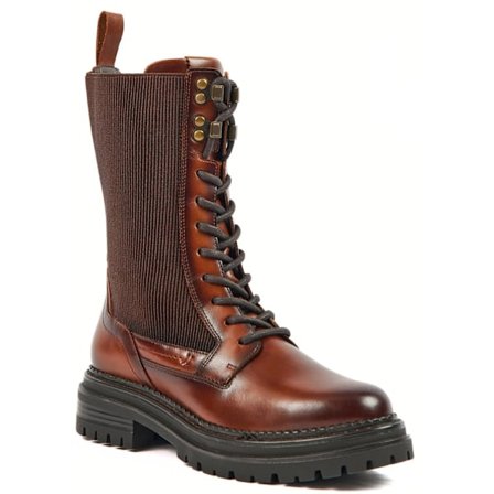 POD Dam/Kvinnor Polly Läderstövlar 3 UK Tan