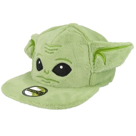Difuzed - Verde snapback Cappellino - The Mandalorian The Child Plush Green Snapback @ Hatstore