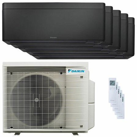 Condizionatore Daikin Stylish Total Black penta split 7000+7000+7000+7000+7000 BTU inverter A++ wifi unità esterna 7.8 kW