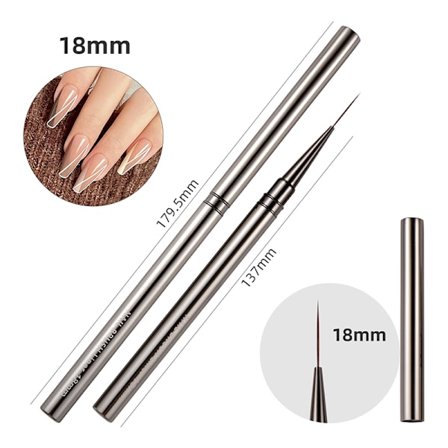 Nail Art Brushes Liner Detailer Striping Brush Gel Polish Manic
