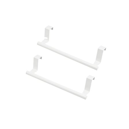 2 stk Håndklædeholder Håndklædestang HVID