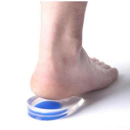 2 kpl Kantapääpehmusteet - Silikoniset pohjalliset Sininen