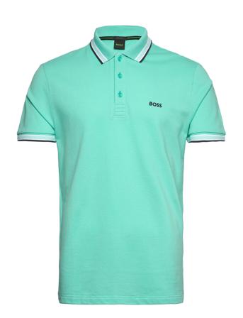 Paddy Polos Short-sleeved Blå BOSS*Betinget Tilbud
