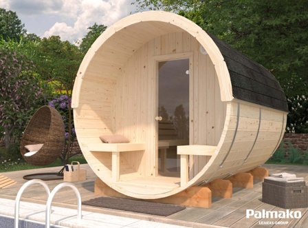 Palmako Anita Bastutunna 1,6+0,7 m², obehandlad, Pooler & utebad