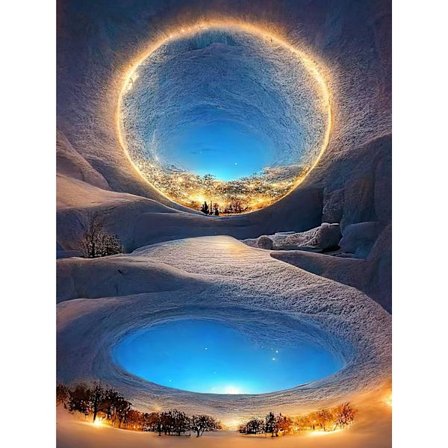 5D DIY timanttimaalaus, 30 x 40 cm täydellinen poramaalaus, timantti A