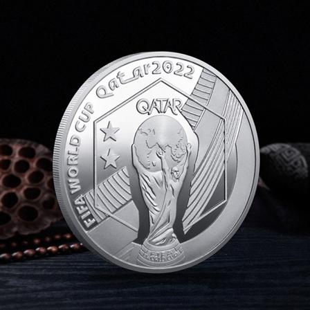 1st World Cup Jubileumsmynt Tredimensionellt Präglat Med