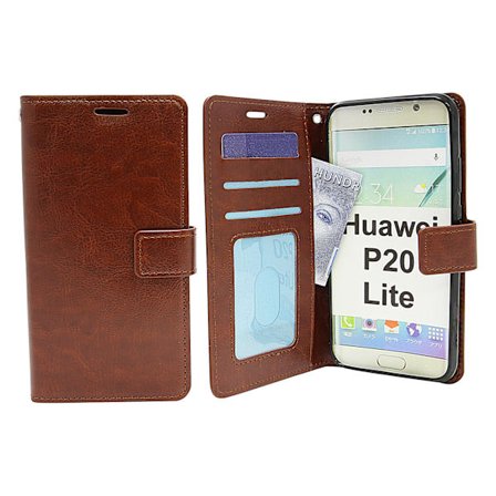 Crazy Horse Wallet Huawei P20 Lite