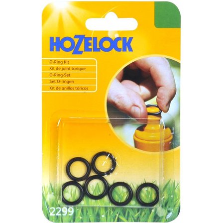 Hozelock 21-2299 O-rengassarja 6 kpl, Kastelu
