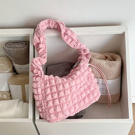 Cloud Bag Plisserad väska ROSA