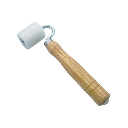 Handtryckvalspapperspress Platt syvalsvals Tryckvals Handverktyg, Naturligt trä