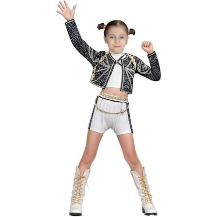 Kpop Demon Hunters Kjole til Piger - Rumi Mira Zoey Fancy Kjoler til Børn A08 A08 130