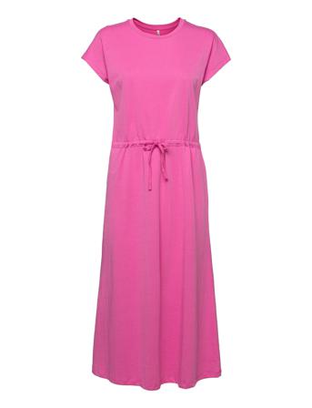 Onlmay S/S Midi Dress Jrs Knælang Kjole Lyserød ONLY