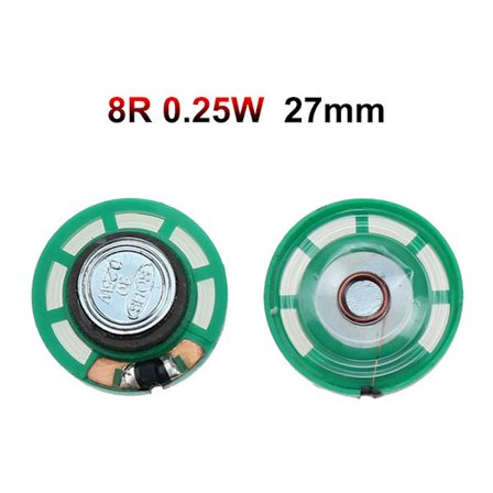 JCD 1kpl 8 Ohm 0,25W 0,5W 16/32Ohm kaiutintorvi 8R 16R 32R 20mm 21mm 23mm 27mm 29mm 36mm 40mm halkaisijaltaan oleva kaiutin