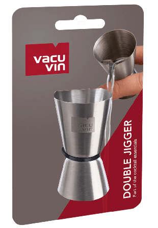 Vacu Vin Dubbel mätglas Köksredskap Silver Ø4x7cm