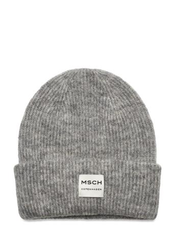 Mschhope Beanie Accessories Headwear Beanies Grå MSCH Copenhagen*Betinget Tilbud