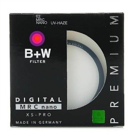 B+W UV-filter 82mm XS Pro MRC Nano UV Haze Skyddande B+W Ultratunn för Nikon SLR-kamerans objektiv