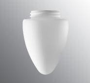 Ifö Electric 1-6123 Glaskupa matt, vit, opal, 84 5 mm, Belysning