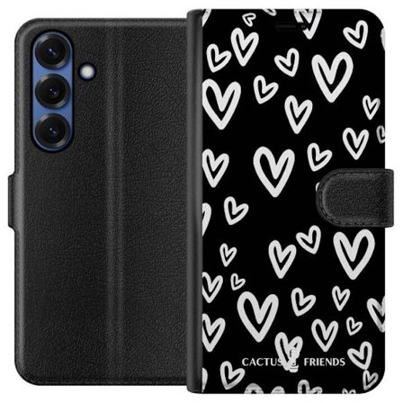 Yhteensopiva Lompakkokotelo Samsung Samsung Galaxy S25+ Cactus and Friends - Handdrawn Love Chaos