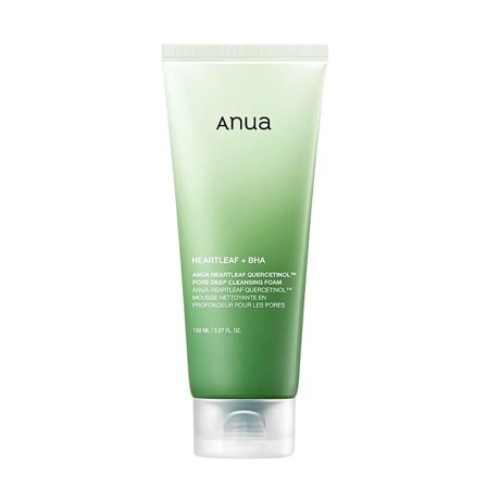 Anua Heartleaf Quercetinol Pore Deep Cleansing Foam 150 ml, Skincare, Renseprodukter, Rens & Vask