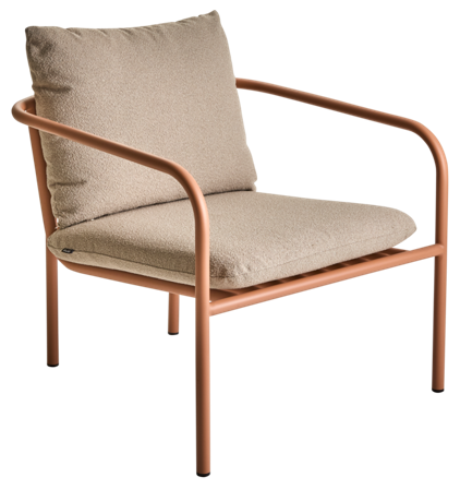 Brafab Bendt Fåtölj Peach/Teddy Beige, Utemöbler