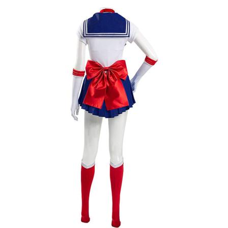 Kvinnor Sailor Moon Kostym Cosplay Party Uniform Outfit Set Gåvor 3XL