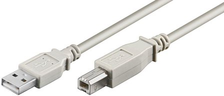 MicroConnect USB-kabel - USB (hann) til USB-type B (hann) - 5 m