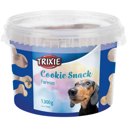 Trixie - Cookie Snack Farmies Mix 1,3 kg - Hund - Hundegodbiter & tyggebein - Hundekjeks & kjeksbein - ZOO.no