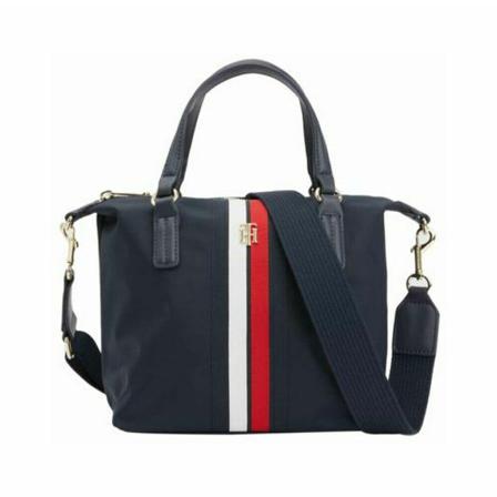 Tommy Hilfiger, Shoulder Bags Blauw, Dames, Maat:ONE Size