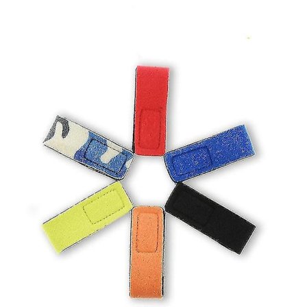 6 st Fiskespöband Justerbart Spöband Fixerat Magiskt Band Elastiskt Band Fäste Spö Elastiskt Band För Fiskespötub Fiske