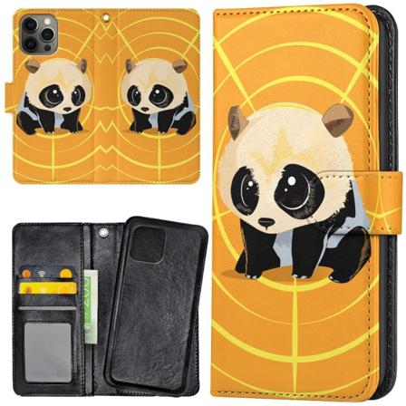 iPhone 12 Pro Max - Lompakkokotelo/Kuoret Panda