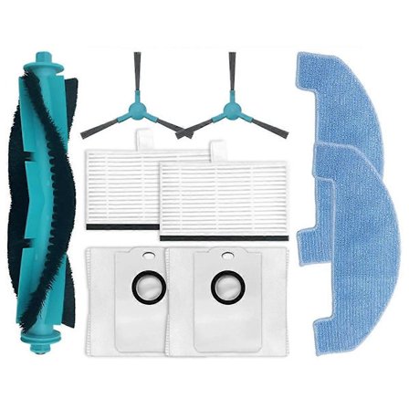 For Cecotec Conga 2499 Ultra Home Titanium Advanced / Atvel SmartGyro R80 Hovedsidebørste Moppefilter