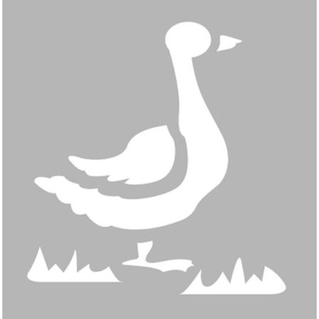 Pochoir 8 x 8 cm Gås