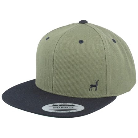 Hunter - Green - snapback - Cap - Tiny Deer Olive/Black Snapback - Hatstore