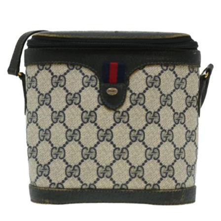 Gucci Vintage, Pre-owned Leather crossbody-bags Beige, Dames, Maat:ONE Size,leer