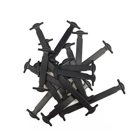 Stilfulde Holdbare Silikonesko Snørebånd