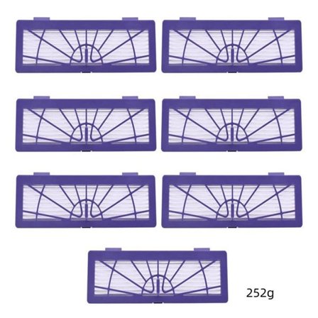 HEPA-filter for Neato Botvac robotstøvsuger 202 × 60 mm - 7-pakning