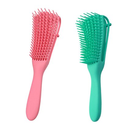 TG 2-pakks Detangling Brush for krøllete hår, ez Detangler Brush Hair D